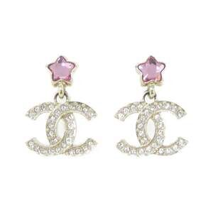 CHANEL Authentic Pink Earrings